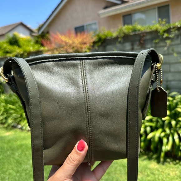 Vintage Coach Small SoHo bag in loden - Picture 4 of 9